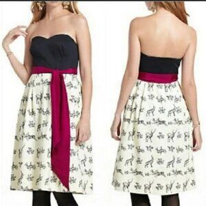 Postmark Anthropologie Conifer Herd Dress Size 6